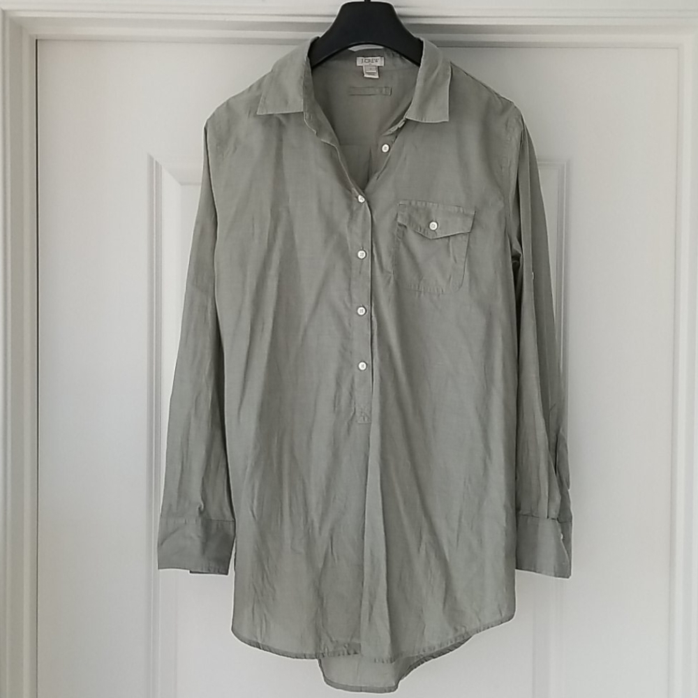 J.Crew Longsleeve Sage Shirt